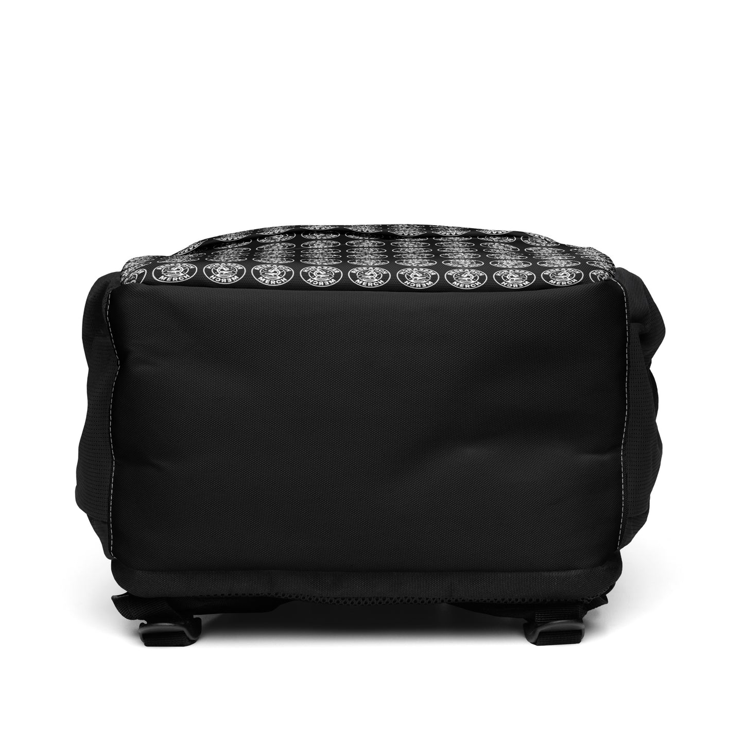 Der Statement Allzweck-Rucksack von Research Merch mit All-Over Print Muster von unten